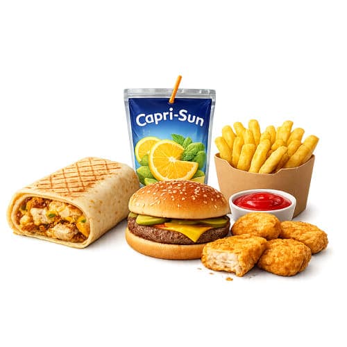 menu KIDS tacos